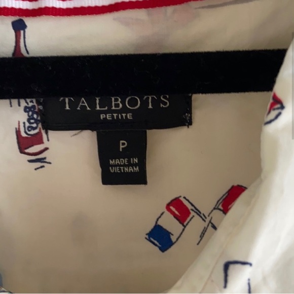 Talbot SP French print button down - Picture 4 of 4